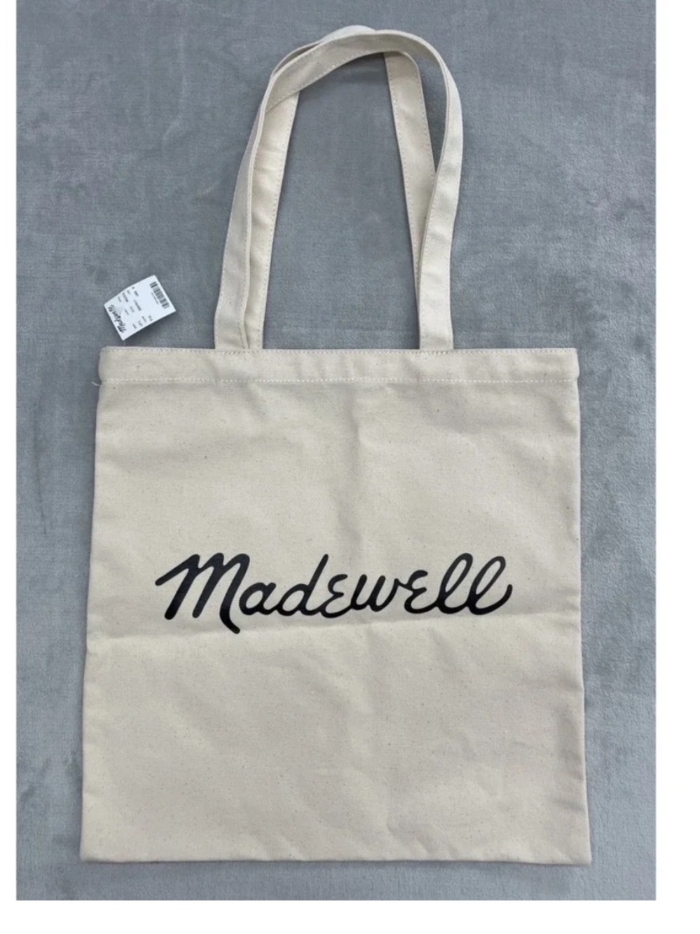 Madewell Canvas Bandana Print Tote Bag - Cream/Black